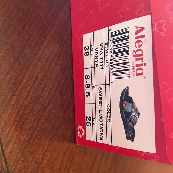 Alegria by PG Lite Vanya Sweet Emotions Eur 38 and US 8-8.5 New in Box 🌸🌺🪷🌹 - Picture 7 of 7